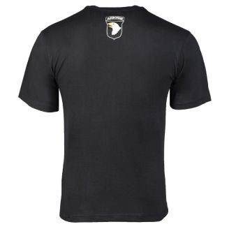 Mil-Tec 101st Airborne T-Shirt Black