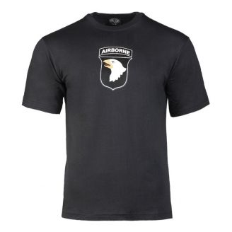 Mil-Tec 101st Airborne T-Shirt Black