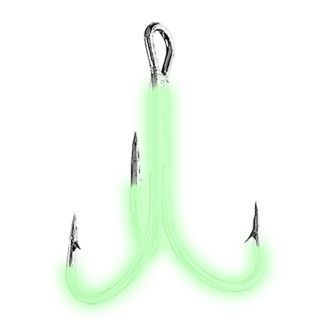 Fladen Treble Hooks Self Luminous 5pcs