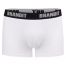 Brandit Boxer Shorts 2 Pack White / Black