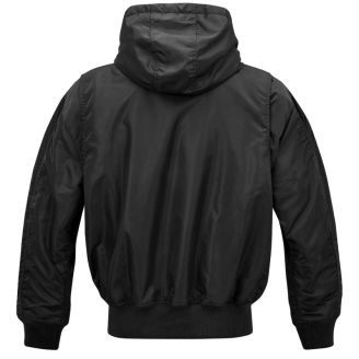 Brandit CWU Jacket Hooded Black