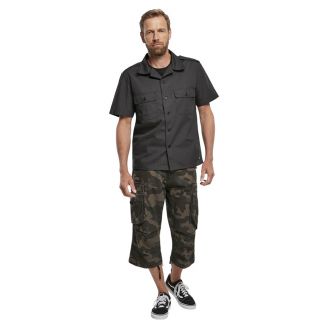 Brandit Industry Vintage 3/4 Shorts Dark Camo