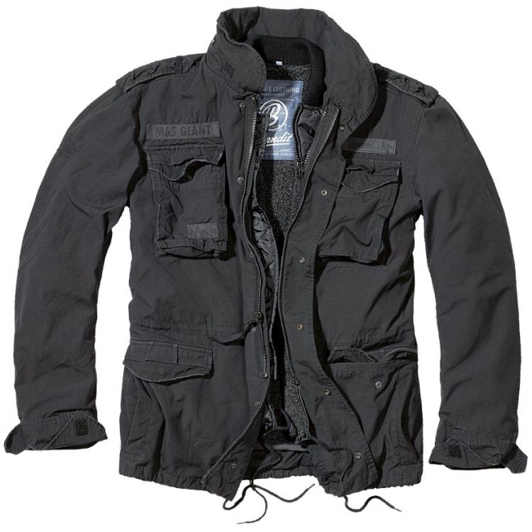 Brandit M65 Giant Jacket Black - Mökkimies.com