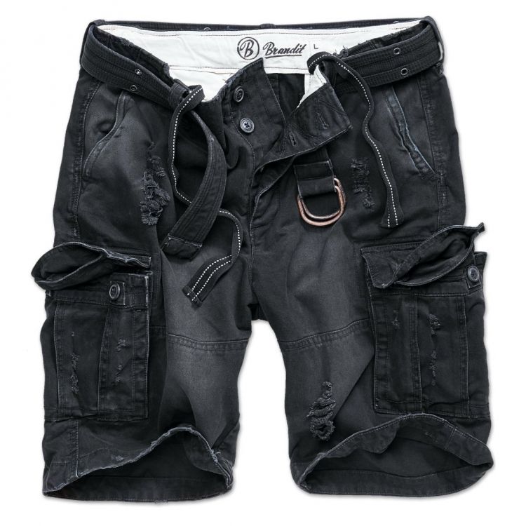 black vintage shorts