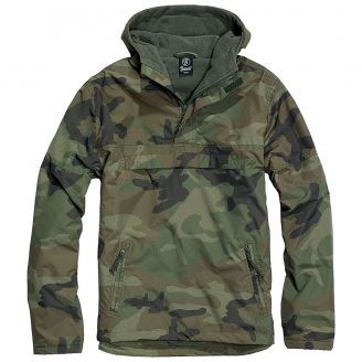 Brandit Windbreaker Anorak Woodland