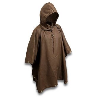 Bushcraft Spain Oilskin Poncho Shelter