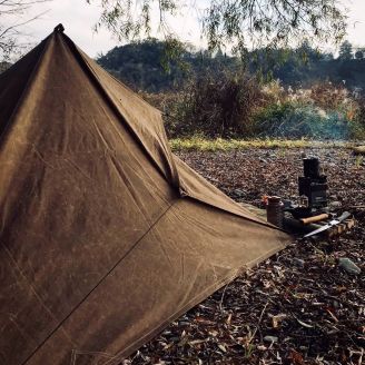 Bushcraft Spain Oilskin Tarp 10x10ft