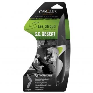 Camillus Les Stroud SK Desert Folding Knife