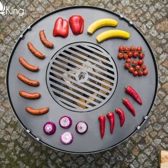 Cook King Grill Plate + Grate w/ Handles