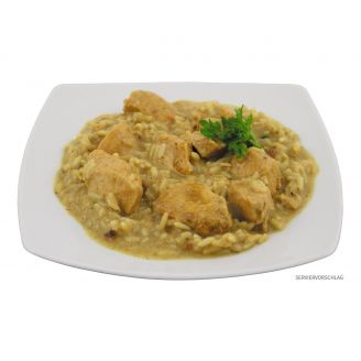 MFH Säilyke Currykanaa Riisillä 400g