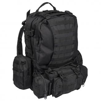 Mil-Tec Defence Pack Assembly Reppu Musta