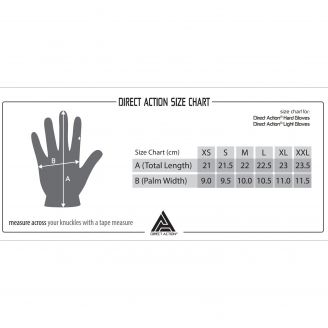 Direct Action Light Shooting Gloves Black