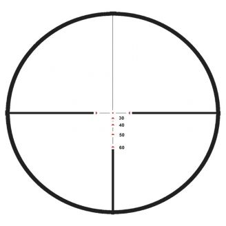 Excalibur Tact-Zone Crossbow Scope 2.5-6x32