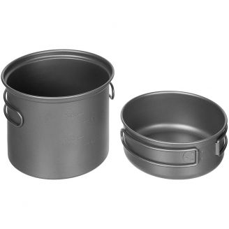 Fox Outdoor Pot & Pan, Titanium