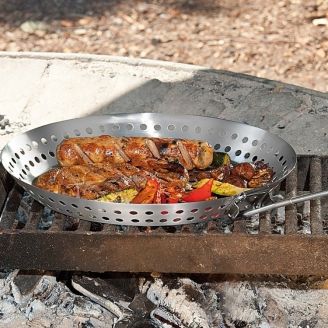 Open Fire Grilling Pan