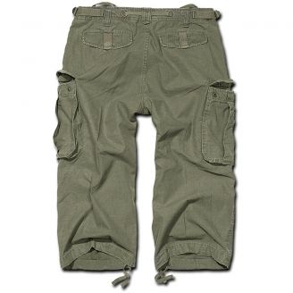 Brandit Industry Vintage 3/4 Shortsit Olive