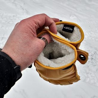 Kootamo Winter 2.0 Leather Gloves, Work, Bushcraft