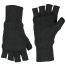 Mil-Tec Fingerless Gloves (Black)