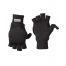 Mil-Tec Fingerless Gloves W/ Mitten Cover (Black)