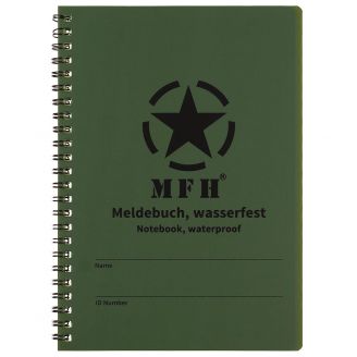 MFH Waterproof Notebook