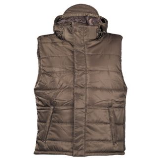 MFH Lined Vest With Detachable Hood Olive