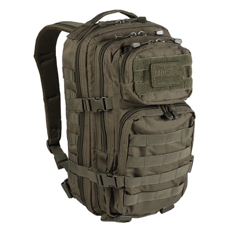 Mil-Tec US ASSAULT 36l Ranger green / black Backpack