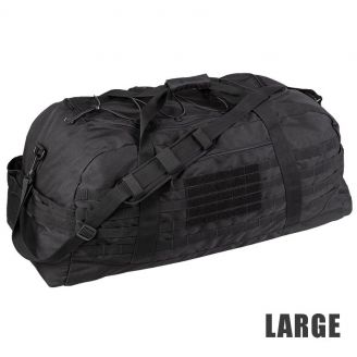 Mil-Tec Combat Parachute Cargo Bags Black