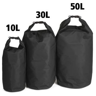 Mil-Tec Dry Sack Bag Black 30l