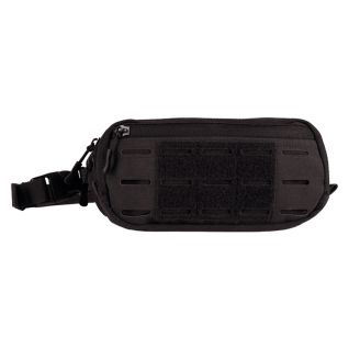 Mil-Tec Laser Cut Fanny Pack Black