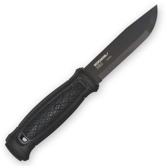 Mora Garberg Black Carbon Knife, Leather Sheath