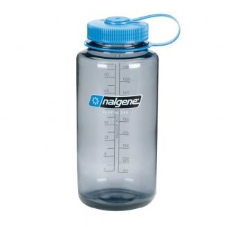 Nalgene Bottle 1L Wide Mouth Gray