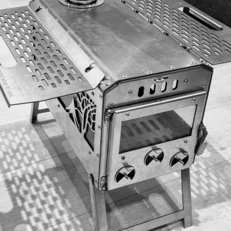 NorTent Grue Stainless Stove 17kg