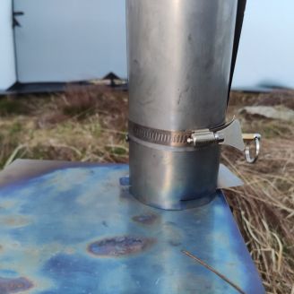 NorTent Titanium Tent Stove w/ Windows