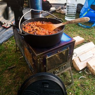 NorTent Titanium Tent Stove w/ Windows