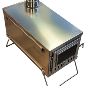 NorTent Collapsible Titanium Stove 2.3kg