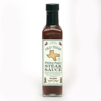 Old Texas Whiskey Pepper Steak Sauce