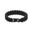 Mil-Tec Paracord Bracelet Black 15mm