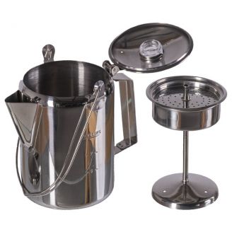 Mil-Tec Percolator Coffee Maker Stainless