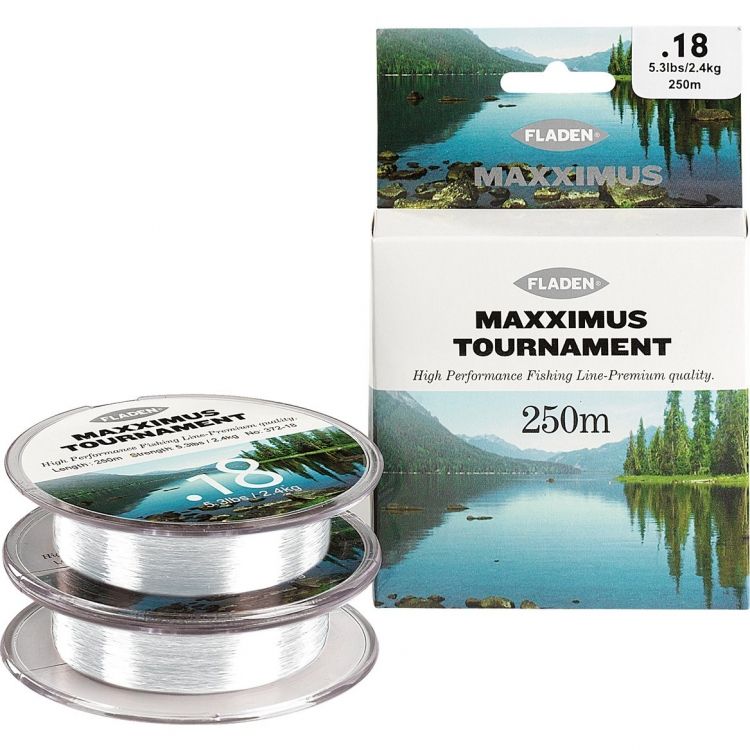 Maxximus Tournament 250M Copolymer Fishing Line - Mökkimies