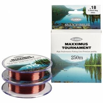 Fladen Maxximus Tournament 250M Copolymer Siima Ruskea