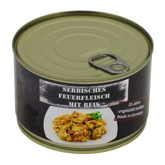 MFH Serbian Pork with Rice, canned, 400g