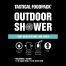 Tactical Foodpack Outdoor Shower