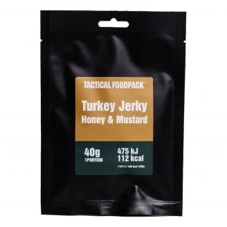 Tactical Foodpack Turkey Jerky Honey & Mustard 40g