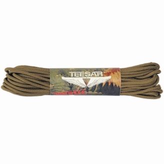 Mil-Tec Teesar Paracord 50ft Coyote