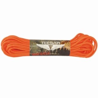 Mil-Tec Teesar Paracord 50ft Oranssi