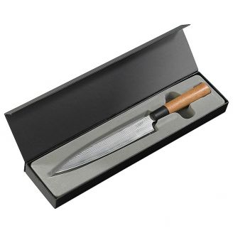 TokioKitchenWare Damascus Meat Knife 21,5cm