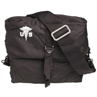 Mil-Tec US Medical Kit Bag Shoulder Bag Black