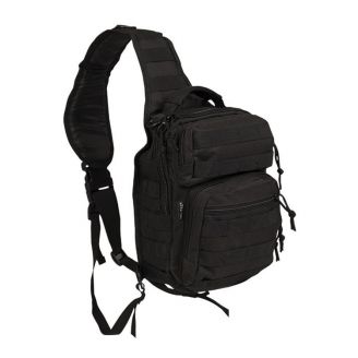 Mil-Tec One Strap Assault Pack Small Black